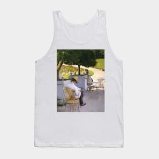 The Orange Trees by Gustave Caillebotte Tank Top